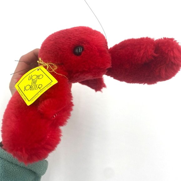 Mary Meyer Toys Vintage Lloyd The Lobster Stuffed Animal Down East